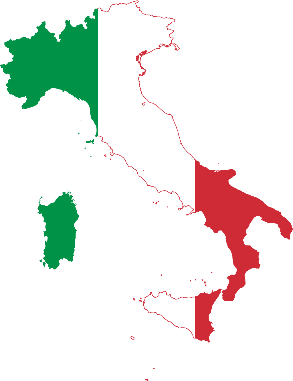 Map of Italy